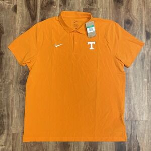 Tennessee Volunteers Nike DRI-FIT Polo Shirt Size XL Color Orange Short Sleeve
